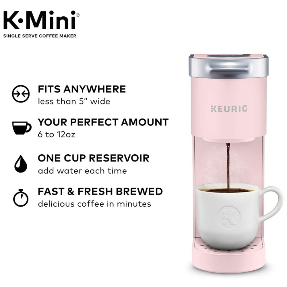 Pink Keurig K-Mini Coffee Maker Single Serve - Picture 7 of 7